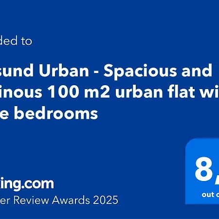 Urban - Spacious And Luminous 100 M2 Urban Flat With 3 Large Bedrooms * Ålesund